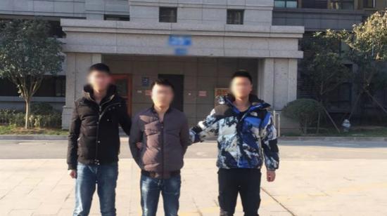 图说:主犯落网。警方供图