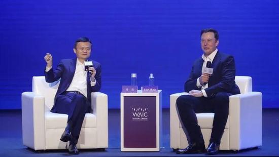 (去年世界人工智能大会上的“双马对话”)