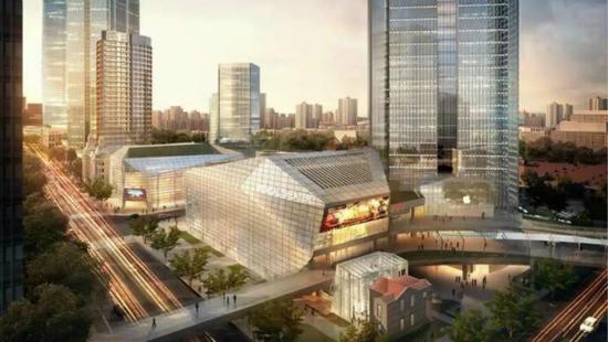 图说:上实中心效果图 虹口区供图