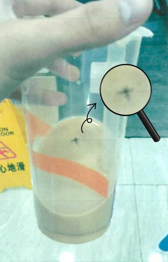 涉案奶茶 上海浦东法院 供图