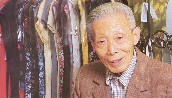 旗袍大师褚宏生(生前照片)