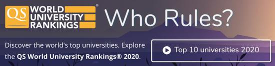 2020qs前200名排名_2020年QS世界大学排名,世界排名前20名,中国高校仅一所上