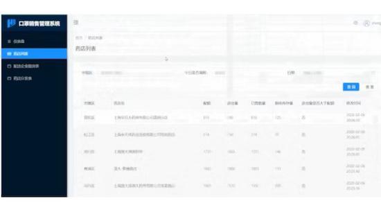 图说：复旦学生构建的口罩预约系统 采访对象供图