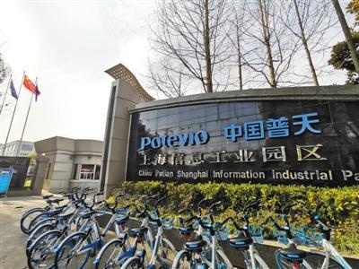 3月26日,上海普天奉贤园区的工业园,这里入驻多家工厂。