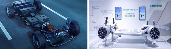  （左为菲斯塔纯电动，右为iA5）