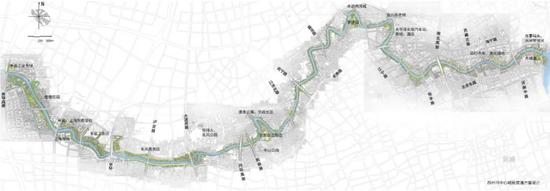 苏州河中心城段贯通方案设计