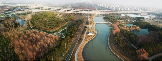 沿北公园航拍