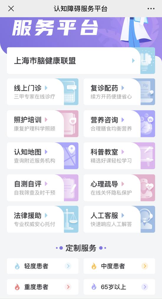 上海市认知障碍诊疗照护服务联盟