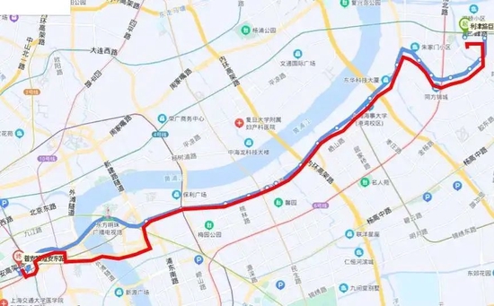 455路调整后走向
