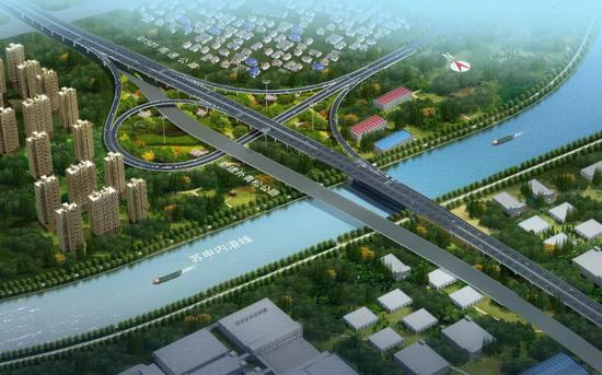 G1501跨吴淞江桥开建 提升上海港对