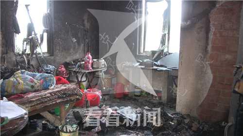 奉贤出租房起火一男子身亡 生前拖欠数月房租