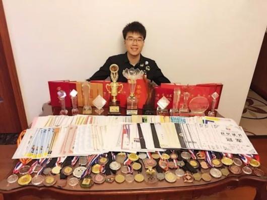 图片说明:获奖无数的王鹰豪