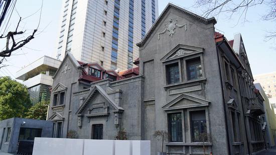 国妇婴旧址经修缮露出雕花木梁 今后将成社区