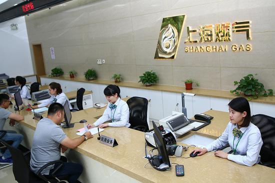 图说:上海燃气积极优化营商环境服务用户 来源/受访对象提供