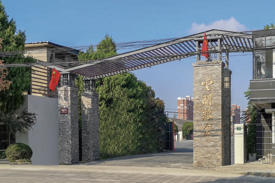 图说：云间粮仓东入口。