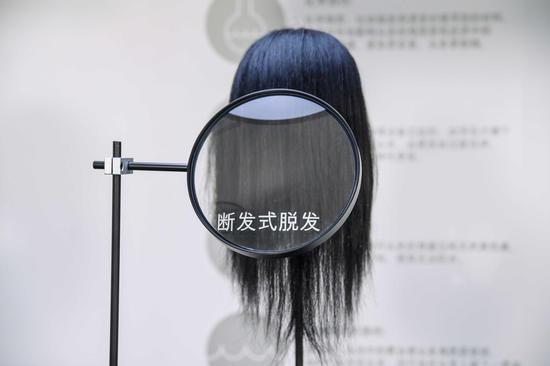 模拟四大头发问题:断发式脱发
