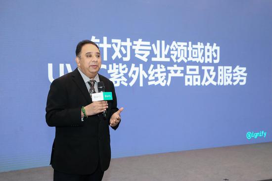昕诺飞全球高级副总裁,数字解决方案大中华区及新兴市场总经理魏谦哲先生
