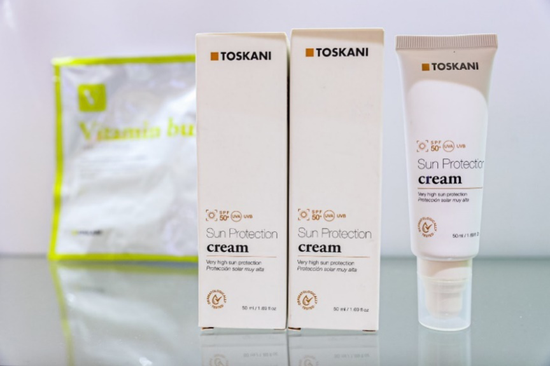 TOSKANI防晒养肤小白管