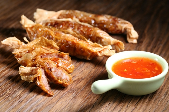 西安香格里拉出品的肉卷