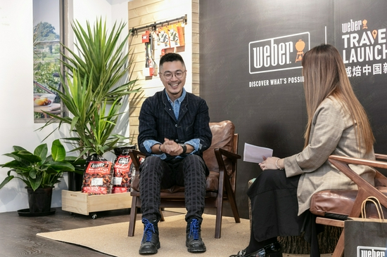 Weber威焙中国总经理钟正峯接受采访