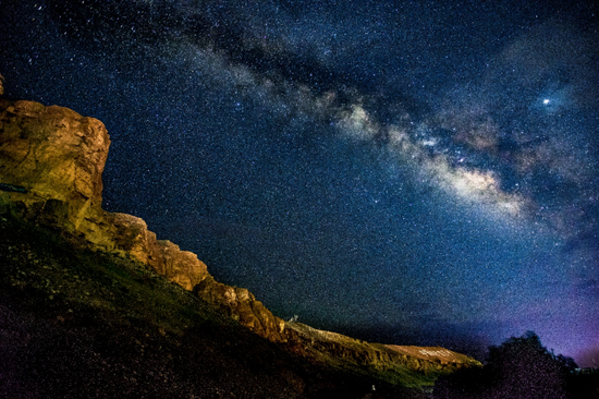 优秀奖作品《璀璨星空》,作者:翁大卫