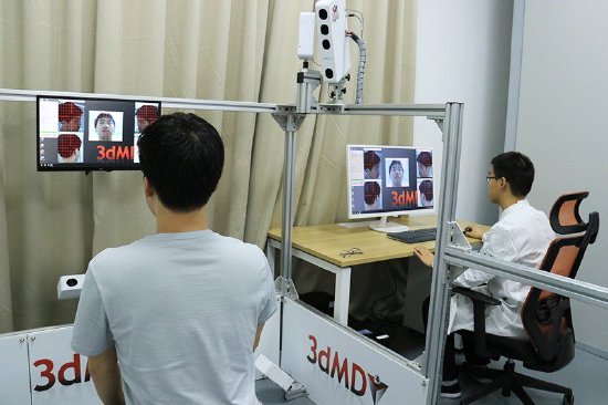 人体三维扫描 本文图片 受访者提供