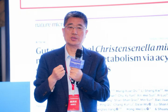 中国生物物理学会肠道菌群分会会长、中国科学院微生物研究所教授、山东大学微生物改造技术全国重点实验室教授 刘双江
