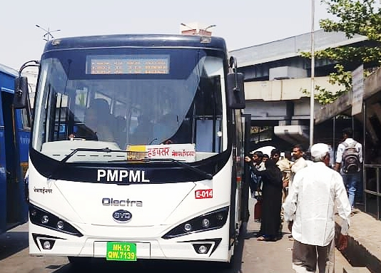 比亚迪纯电动巴士运行在喜马偕尔邦高海拔路段