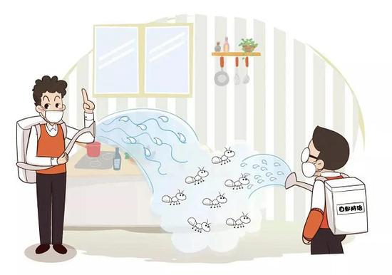 图说:白蚁科学防治 采访对象供图(下同)