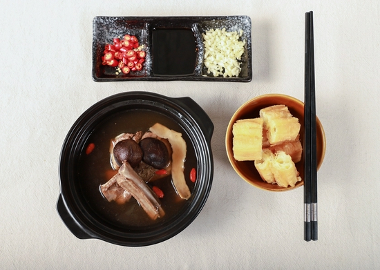 北京嘉里大酒店出品的肉骨茶