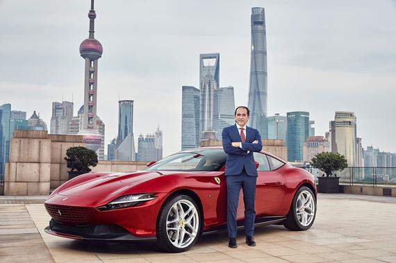 法拉利大中华区总裁白贝先生(Giuseppe Cattaneo)