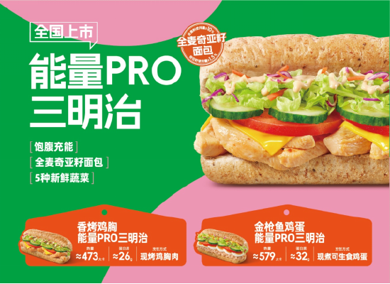 新品：能量PRO三明治