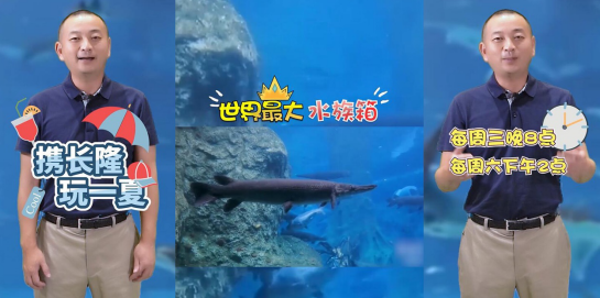 6月6日,携程董事局主席梁建章在第6场周末探店直播中,为珠海长隆“带货”