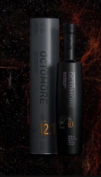 图：布赫拉迪 Octomore 12.1 超重泥煤单一麦芽苏格兰威士忌