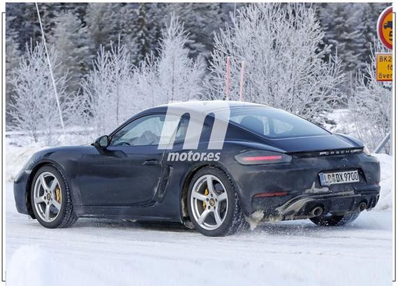 保时捷新718谍照 搭4.0L 6缸发动机亮相