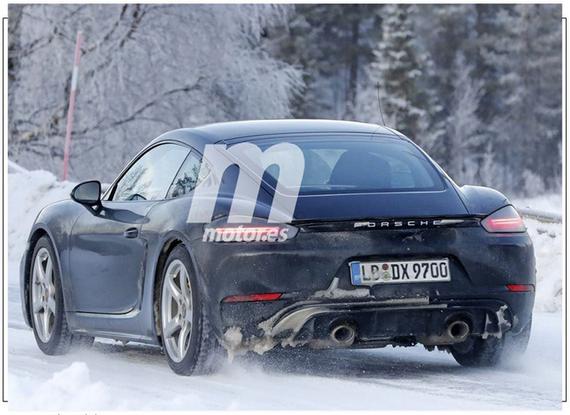保时捷新718谍照 搭4.0L 6缸发动机亮相