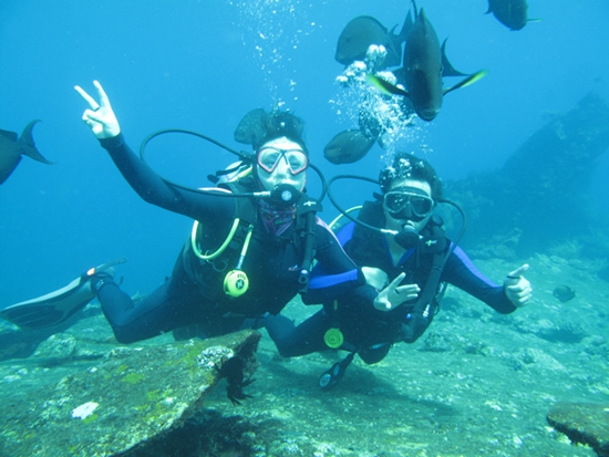 图说：在巴厘岛潜水成为国人热衷的旅游项目。网络图