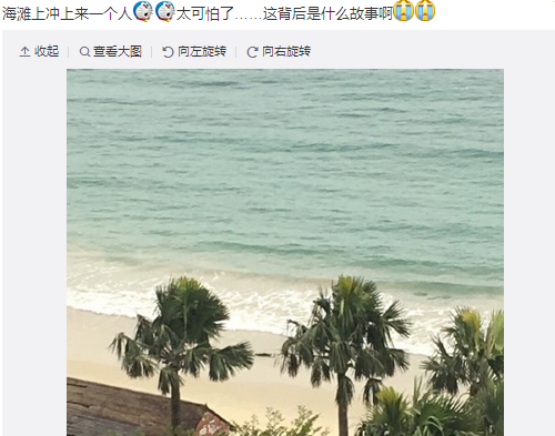 演员 高鑫海滩遇男尸 被吓坏 网友:看来没有演过