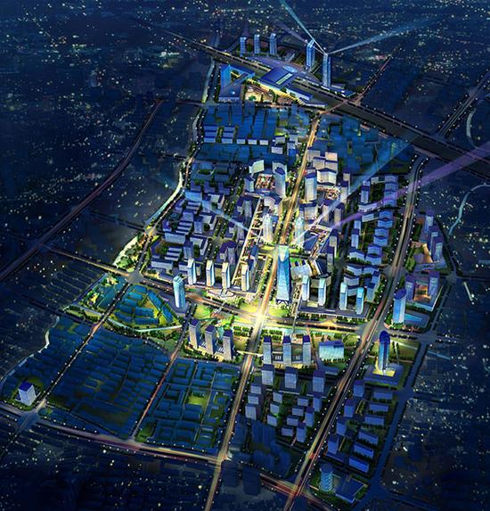 真如城市副中心旧貌换新颜 华丽转身上海新中心