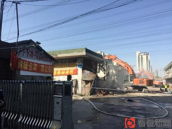 徐汇闵行区区携手拆除建材市场 未来将建高压