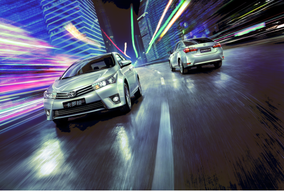 【烈日酷暑想买车COROLLA卡罗拉减负送清凉