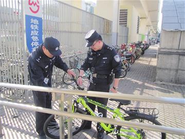 上海市本月起轨交站点非机动车停车点全部规范