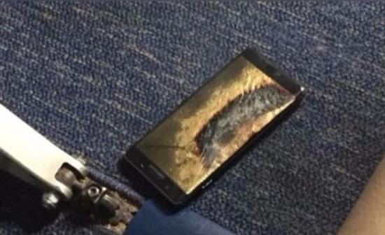 三星Note7手机修理后再起火 致美航班取消