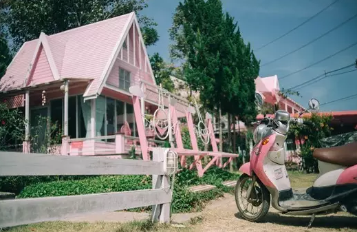 Pink house