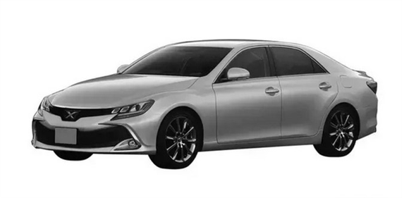 破停产传闻 丰田2018款锐志申报专利图_上海