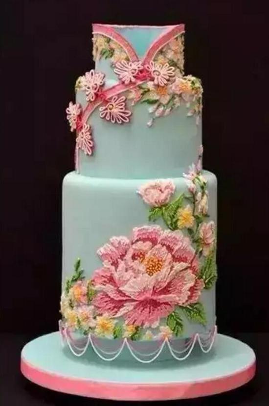 颇具古典韵味的中国风蛋糕 受世界认可的蛋糕_新浪上海_新浪网