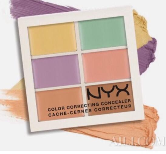 完美妆容必备的彩色遮瑕