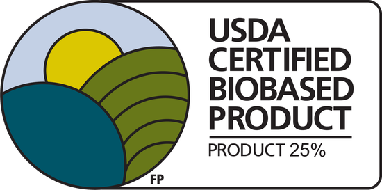 使其荣获美国农业部biobased生物基认证,该认证旨在促进有机产品市场