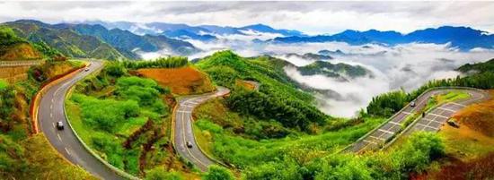 宁波余姚·四明山盘山公路