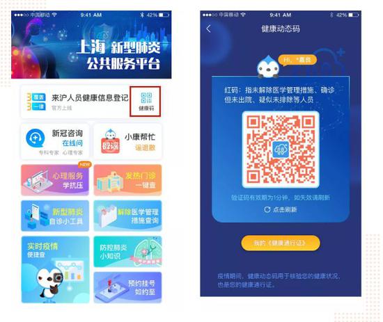 右图以红码为例